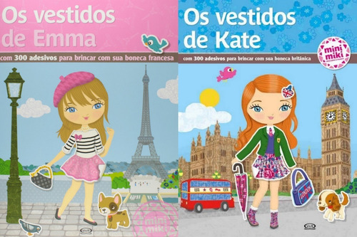 Os Vestidos De Emma E Kate  2 Livros Da Coleção Minimiki