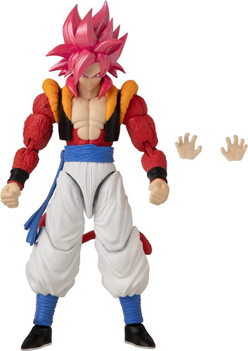 Imagen 2 de 6 de Figura Gogeta Super Saiyan 4 Dragonball Super Stars Series