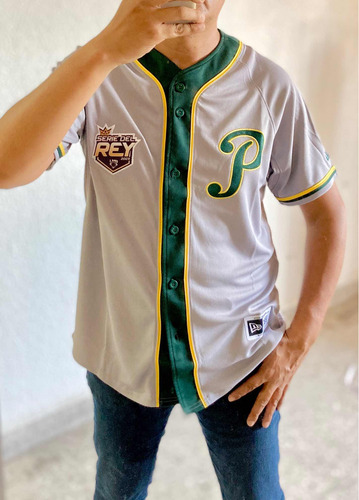Jersey Pericos De Puebla Campeón Parche Serie Del Rey (Usado)