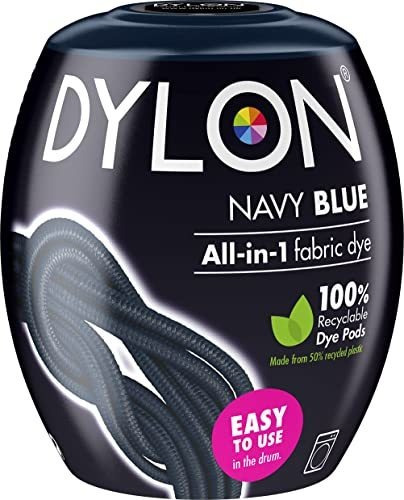 Tinte Para Tela - Dylon Machine Dye Pod, Azul Marino, Color 