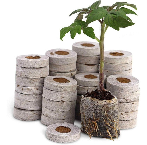 T - Jiffy De Coco Sustrato En Disco Dxh 5 X 3.5 Cm (docena)