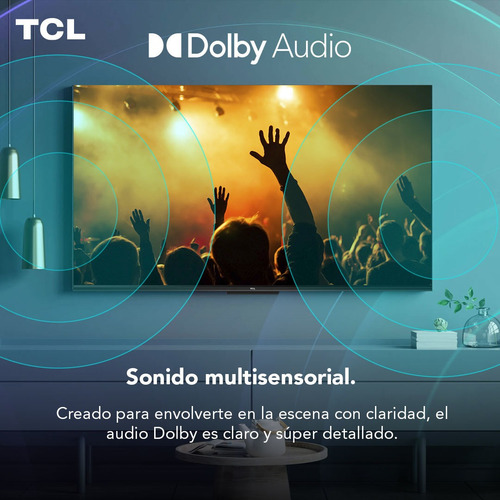 Imagen 7 de 12 de Led 43 Tcl 43p635 4k Hdr Smart Tv Google Tv