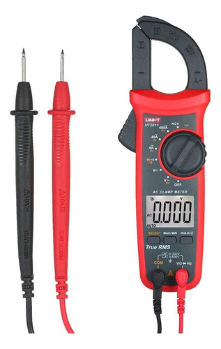 Imagen 3 de 3 de Pinza Voltiamperimetrica Unit Ut201+ True Rms 400a