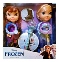 Comprar Disney Frozen En Caja Princesas Muñecas Musical Elsa Y Anna 
