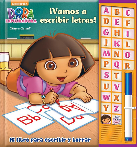 Libro Nick Dora La Exploradora Vamos A Escribir Letras !