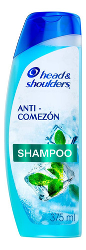 Shampoo Head & Shoulders Anti-comezón Con Menta 375ml