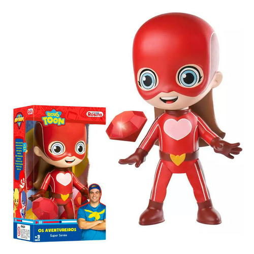 Boneca Super Sereia Luccas Neto Gi Neto Com Pedra Presente