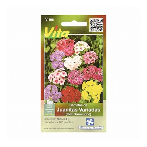 Semillas De Juanitas Variadas 0.4 Gr Multicolor Víta