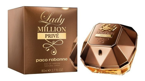 Perfume Paco Rabanne Lady Million Privé 30ml Original