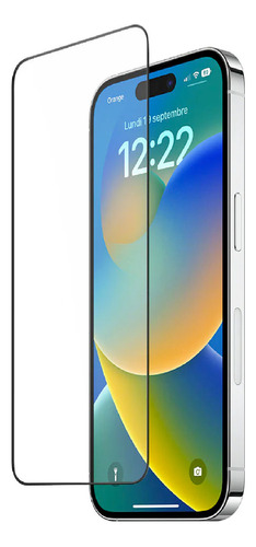 Vidrio Full Glue Compatible iPhone 15 Pro Max 14 13 12 11 Xr