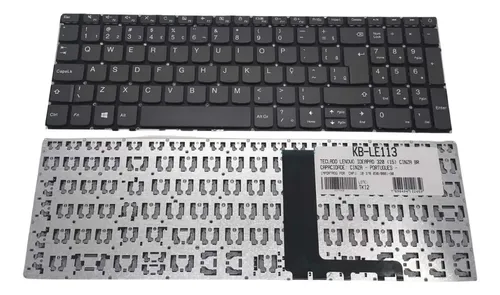 Clavier AZERTY Lenovo Pour Ideapad S145-15IIL 81W8 - Gris, Neuf Sous Blister