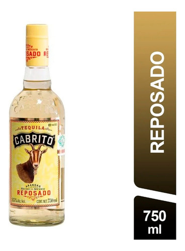 Caja De 12 Tequila Cabrito Reposado 750ml