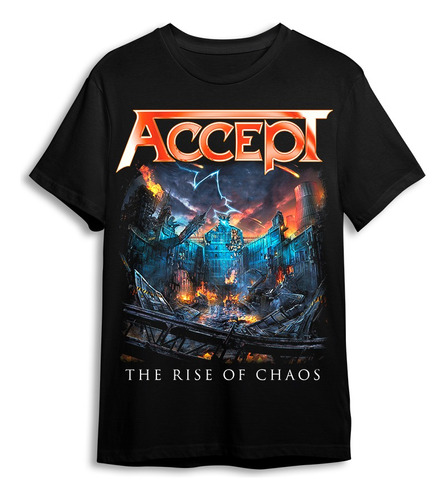 Polera Accept - The Rise Of Chaos - Holy Shirt