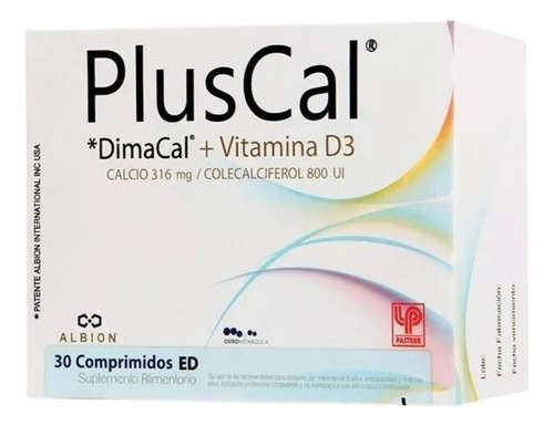Pasteur Pluscal X 30 Comprimidos