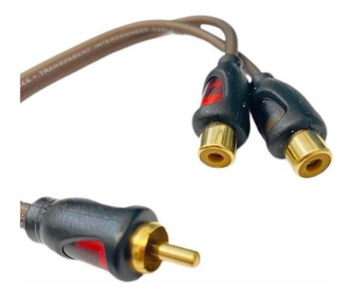 Imagen 4 de 4 de Cable De Rca Y Griega Par 1 Macho 2 Hembras Y2fsr