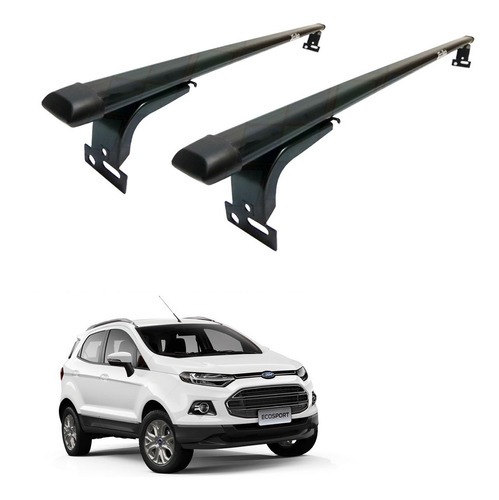 Kit Porta Equipaje Barras Ford Ecosport Kinetic Con Riel