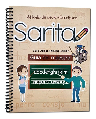 Imagen 1 de 7 de Método Sarita Libro Guía Del Maestro