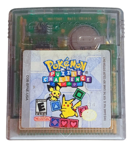 Pokemon Puzzle Challenge Game Boy Color 