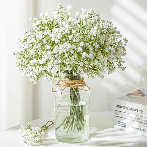 30pcs Flores Artificiales De Gypsophila, Fiesta De Bodas.