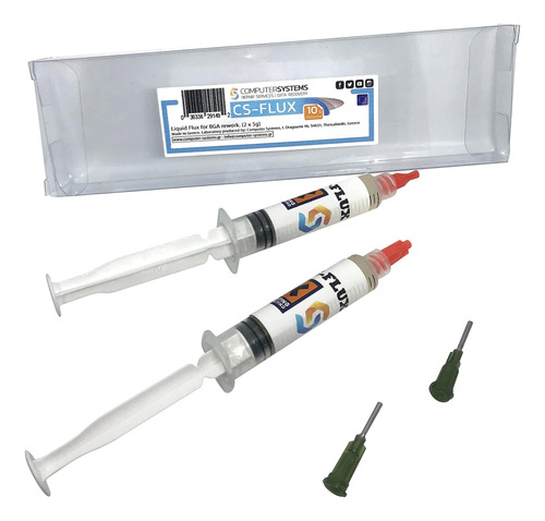 Cs-flux 10g (2x5g) Flujo De Líquido Libre De Halógeno De Bga