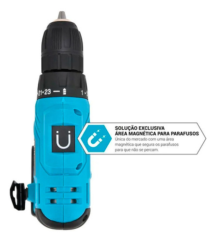 Parafusadeira Force Bivolt 2 Em 1 800rpm Ppf12 - Philco