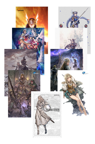 Valkyrie Profile (elysium & More) Set De Afiches