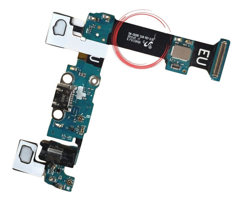 Placa Flex Pin Carga Compatible Samsung S6 Edge Plus / G928f