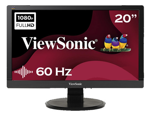 Monitor Led Viewsonic 20 60hz Full Hd Vga Dvi Va2055sm Pcreg