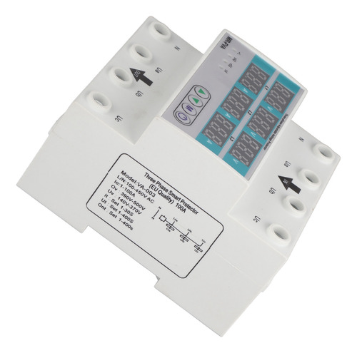 Relé Protector De Voltaje Trifásico Ajustable 220 V, Automát