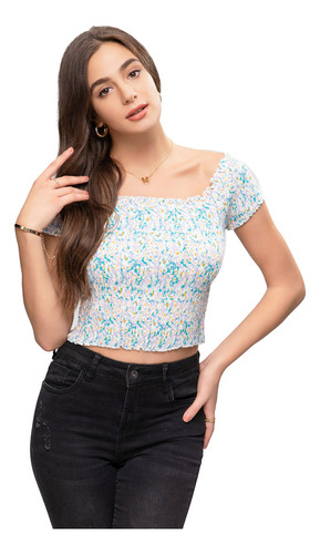 Blusa Panal Rule Violeta Mujer Fashion's Park