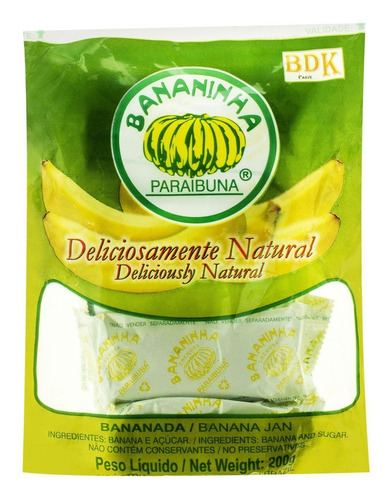 Bananinha Paraibuna 200g