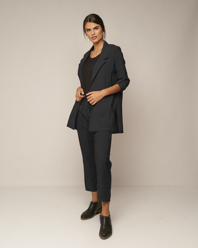 Saco Blazer Mujer De Vestir Largo Kashmir Elegante Inc