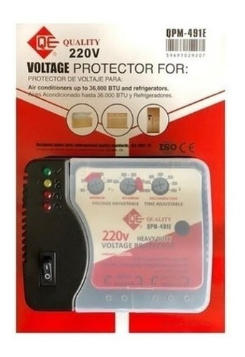 Protector Voltaje Neveras Congelado Aire Acondicionado 220v 
