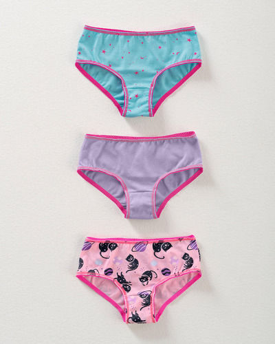 Panty Clásica X3 Unidades Para Niña 