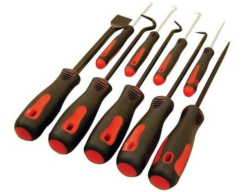 Atd Tools 8424 9piece Scraper Hook And Pick Set