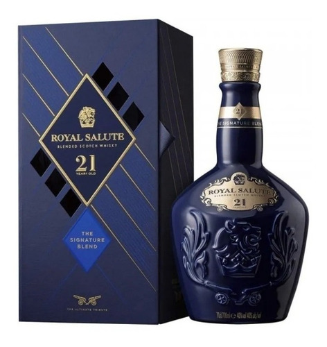 Imagen 2 de 8 de Whisky Chivas Regal Royal Salute 21 Años 700ml. En Estuche