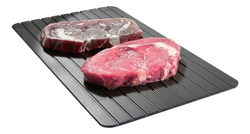 Bandeja Tabla De Aluminio Descongeladora Rápida Carne