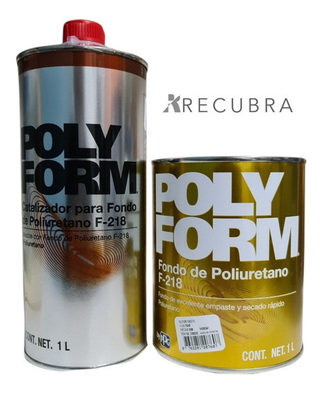 Polyform Fondo De Poliuretano Kit 1 Litro F-218 | Envío gratis