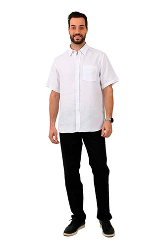 Camisa Blanca Casual Ferrioni