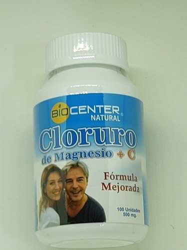 Cloruro De Magnesio+ Vit. C. 500 Mgrs X 100caps