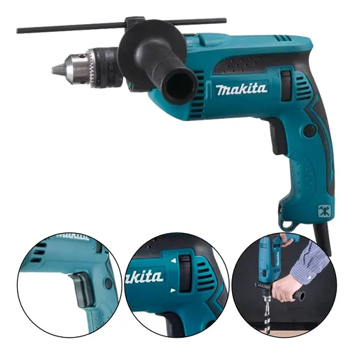comprar Furadeira Impacto E Parafusadeira 1u002F2 Pol Hp1640 760w Makita
