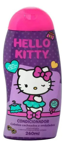 Combo Hello Kitty Condicionador Cabelos Cacheados 260g