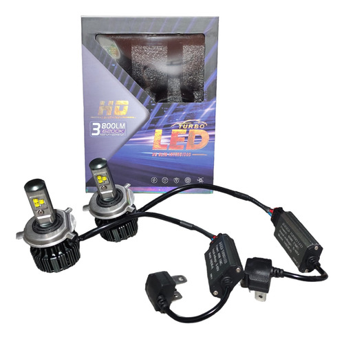 Ampolletas H4/h7/9006/h11/ Led Csp 70w 7600lm Can Bus 12-24v