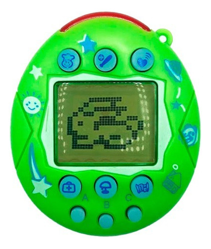 Tamagotchi Mascota Virtual Con Cuerda Para Colgar 