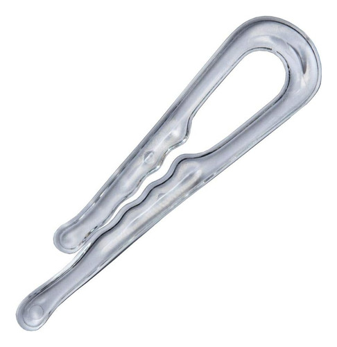 Clips Sujeta Mangas De Camisa Transparentes Caja Con 10,000
