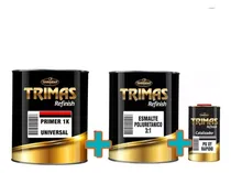 Comprar Primerr Fondo 1k Griss + Esmaltee Poliuretanoo Trimas X 1 Lt