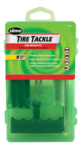 Kit Para Reparar Llantas Tipo String (9 Piezas)(lezna)