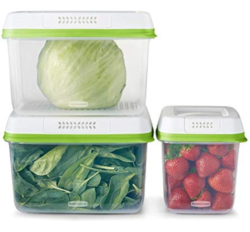 Contenedores Protectores De Frutas Y Verduras Rubbermaid De 