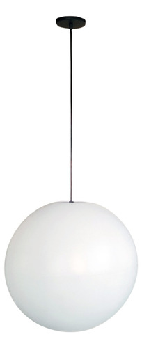 Colgante Globo Pvc Opal 50 Cm Deco Apto Led E-27 