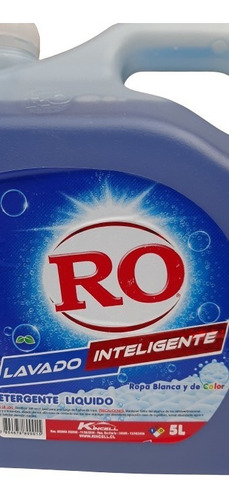 Detergente Ro Lavado Inteligente Azul 5 Lt